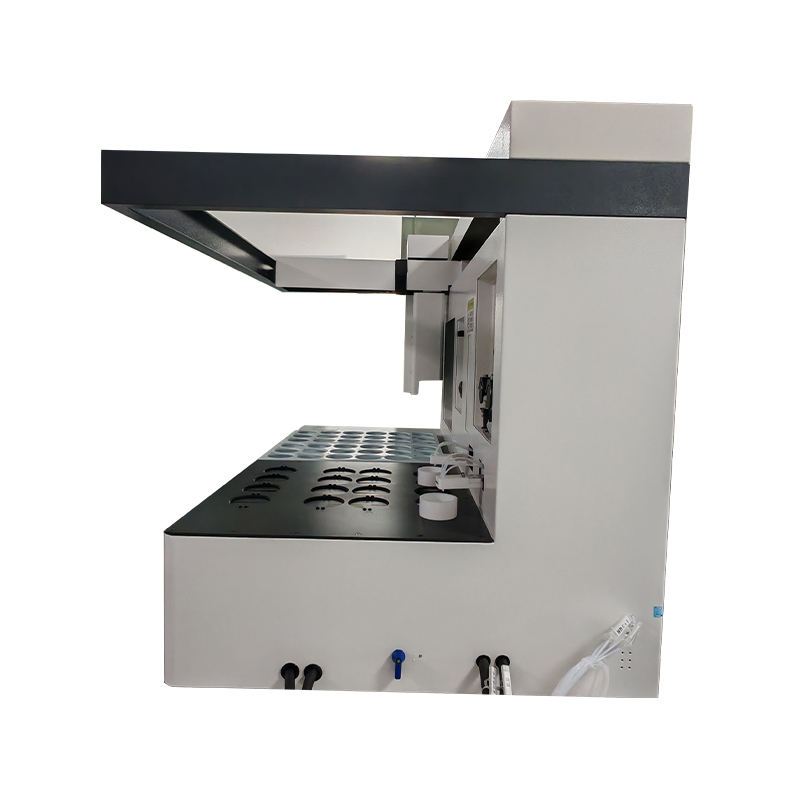 How does the fully automatic permanganate index tester ensure accurate and reliable test results?