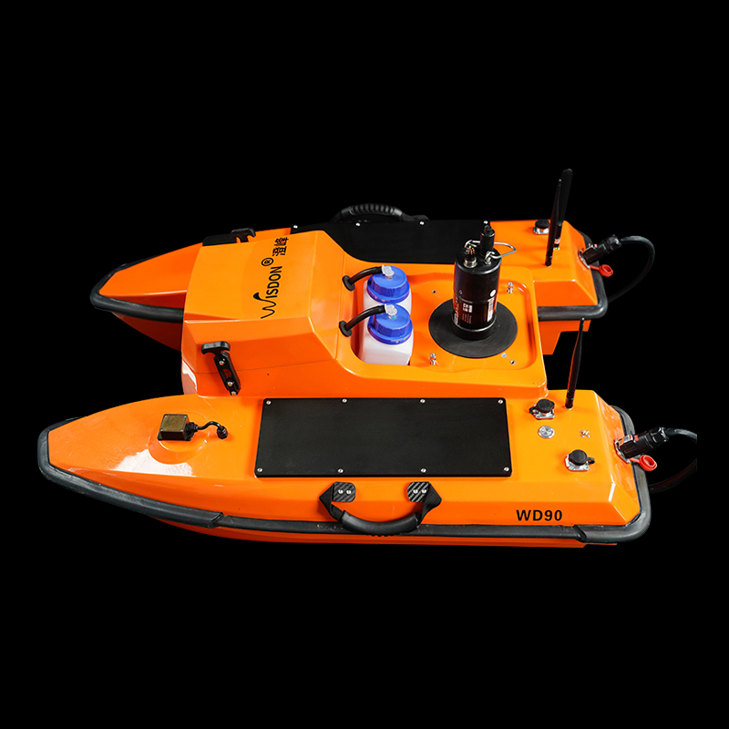 Can unmanned boats maintain stable course and accurate positioning during water quality sampling and monitoring in signal-blocked or complex waters?