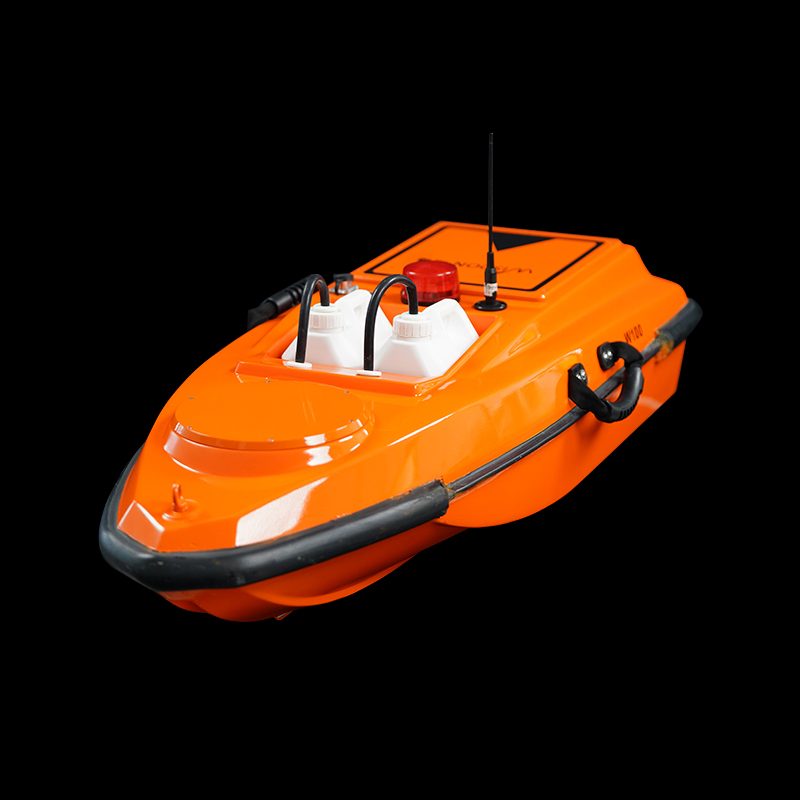 Does the long-range endurance of an automatic sampling unmanned boat meet the energy requirements for continuous operation in large water areas?